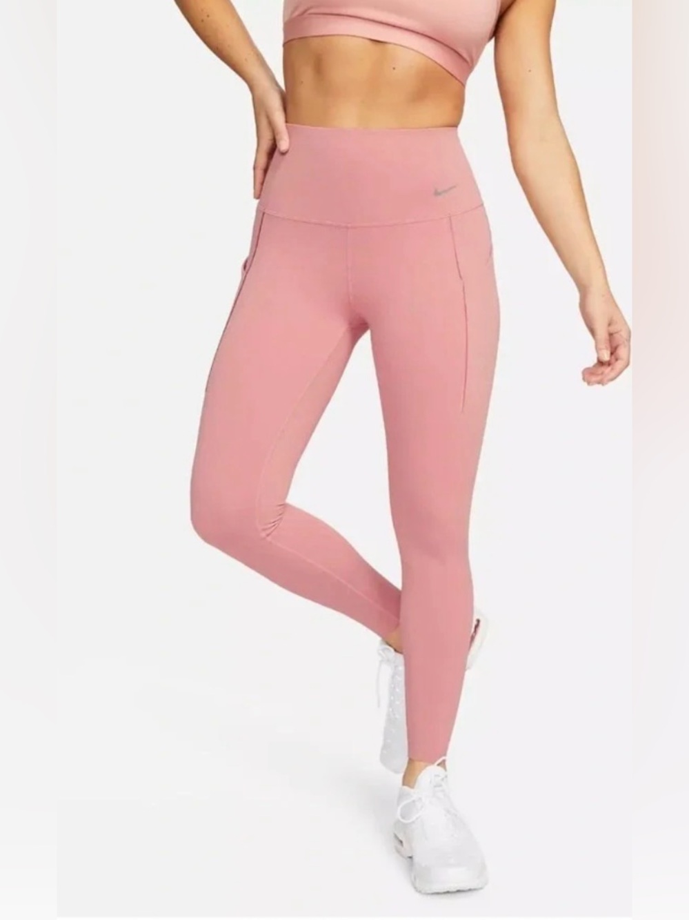 NWT New Nike Universa High-Waisted 7/8 Leggings w/ Pockets DQ5897-618